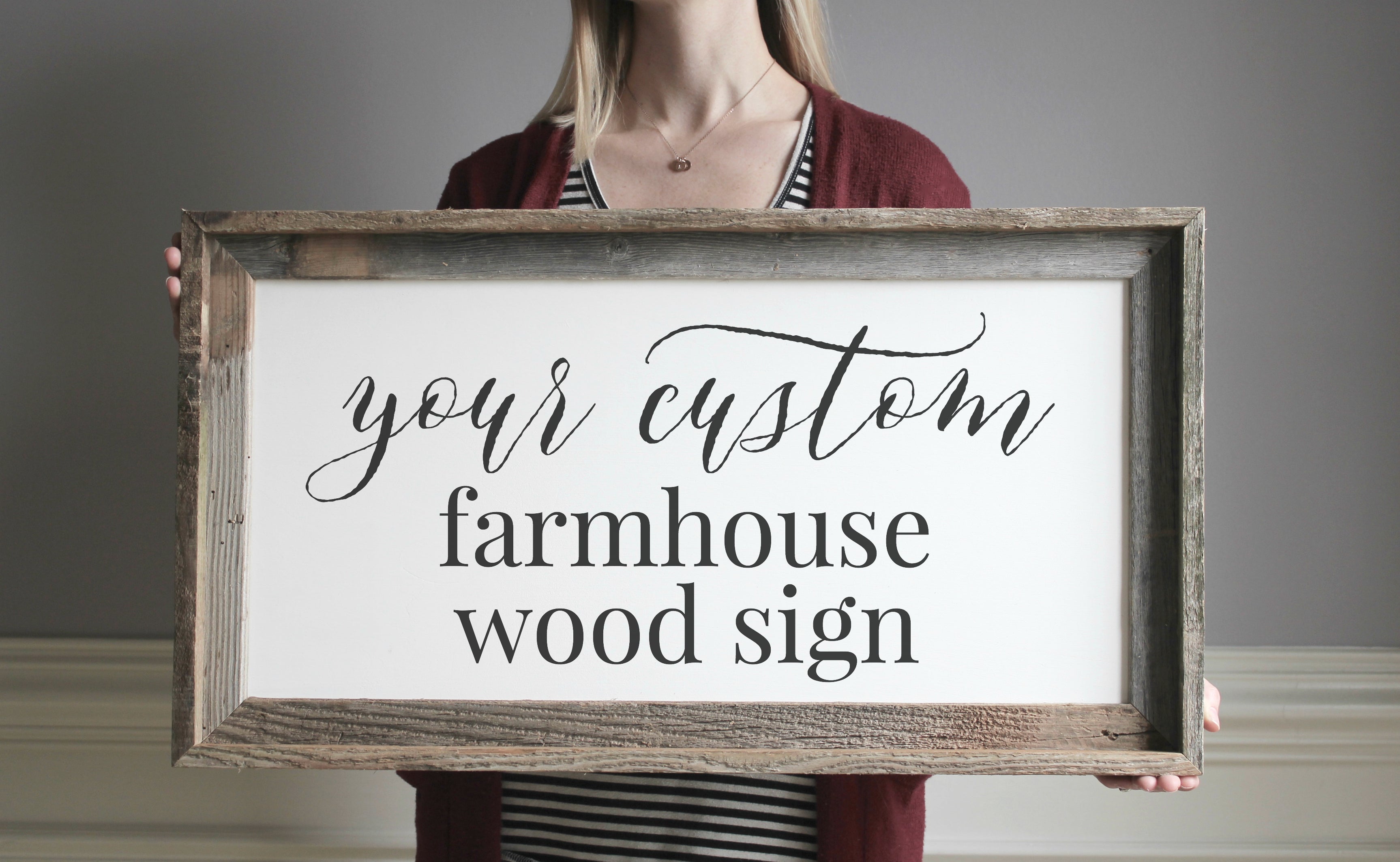 Custom Signs For Home
