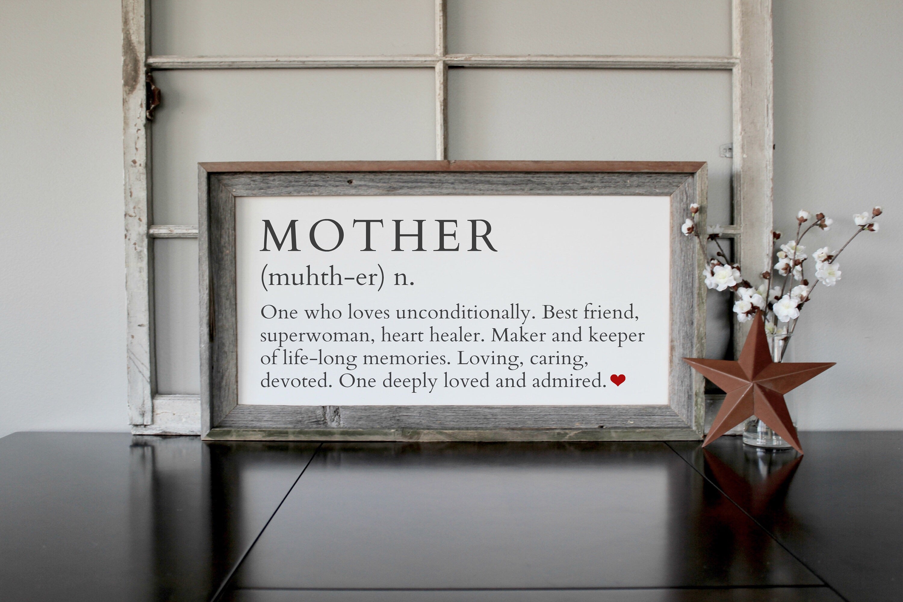 Definition of a Mother Gift for MOM Personalized Mother's Day Gift
